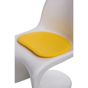 Vankúš na stoličky Balance žltý