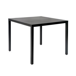 Stôl Barcino 70x70 na 4 nohách čierny