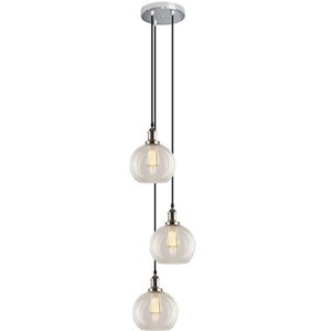 Luster - Závesná lampa New York Loft 2 CO CH