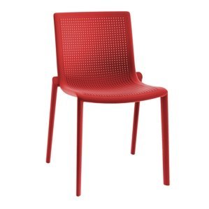 Stoličky Beek červená