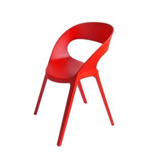 Stoličky Carla červená