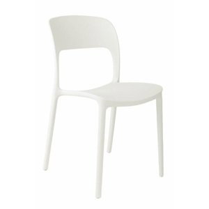 Stoličky Flexi biela