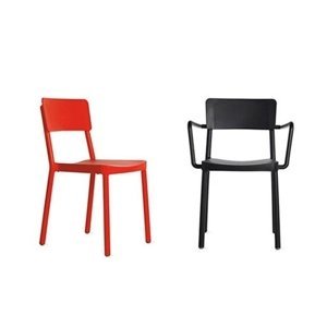 Stoličky Lisboa červená