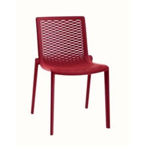 Stoličky NETKAT červená
