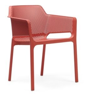 Stoličky Net červená