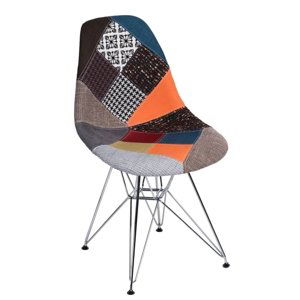 Stoličky P016 DSR patchwork farebný