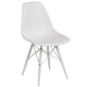 Stoličky P016V PP biela / biela