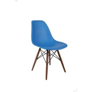 Stoličky P016V PP modrá / tmavá