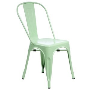 Stoličky Paris zelená inšpirované Tolix
