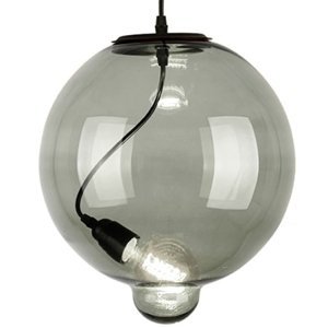 Lampa závesná Modern Glass Bubble dymová