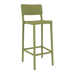 Stoličky barová Lisboa 75cm zelený