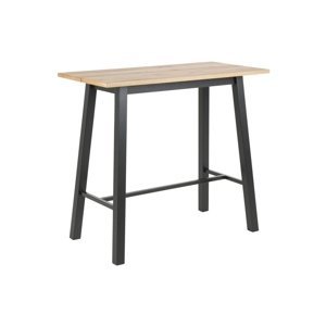 Stôl barový Chara Wood / Black kov