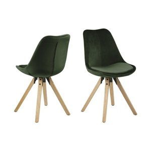 Stoličky Dima VICENTE lesná zelená / Wood