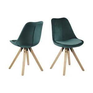 Stoličky Dima VICENTE zelená / Wood