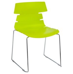 Stoličky Techno SL PP zelená