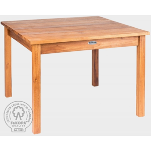 Teakový stôl pevný 75x75x45 cm GIOVANNI MINI