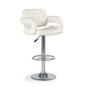 H37 barová stolička biela