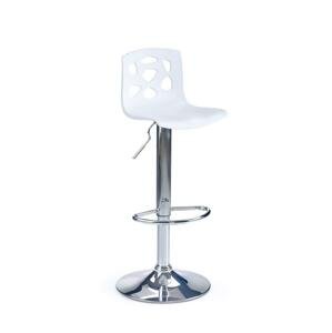 H48 barová stolička biela