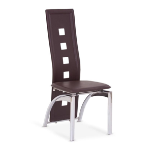 K4 stoličky tmavo hnedá