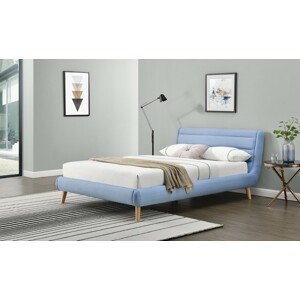Eland 140 cm posteľ modrá