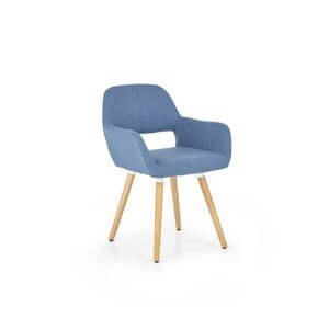 K283 stoličky modrá