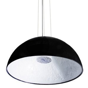 Luster - Lampa závesná elegantná 90 čierna