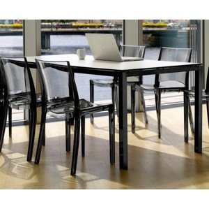 Hliníkový stôl s laminátom 120x80 Ville