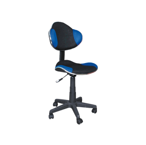 Signal Kancelárska stolička Q-G2 modro/čierna