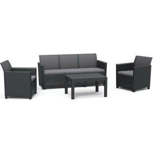 Allibert CLAIRE 5 SEATERS set - grafit