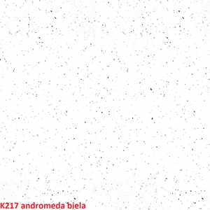 ArtExt Zástena za kuchynskú linku 38 mm: Andromeda biela K217 GG