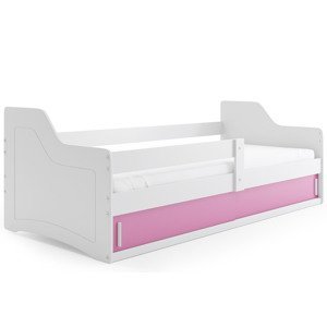 BMS Detská posteľ SOFIX 1 Farba: biela / ružová