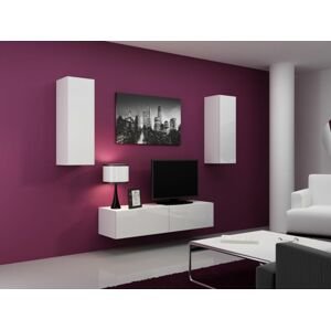 ArtCam Obývacia stena Vigo VII Farba: Biela/biely lesk