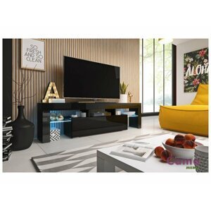 ArtCam TV stolík TORO 158 cm Farba: Čierna/čierny lesk