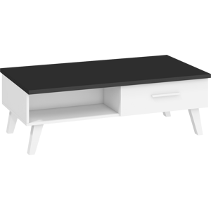 ARTBm Konferenčný stolík NORDIS-07 | 2D Farba: Čierna/biela