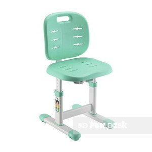 Detská nastaviteľná stolička FUNDESK SST2 Farba: Zelená