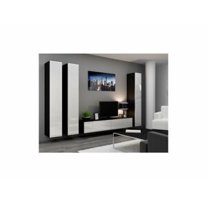 Artcam Obývacia stena Vigo I Farba: čierna/biely lesk