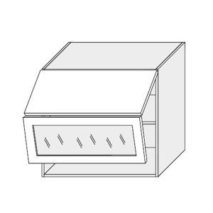 ArtExt Vrchná kuchynská skrinka Napoli W8BS/80 AVENTOS WKF POVRCHOVÁ ÚPRAVA DVIEROK: MAT, FAREBNÉ PREVEDENIE KORPUSU: LAVA