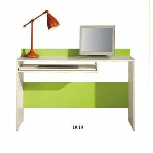 Meblar  Detská izba Labirynt zelená Labirynt: PC stolík Labirynt LA 19 zelený / 125 x 85 x 55