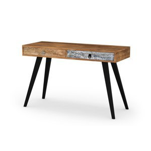 Písací stolík: HALMAR MEZO B-1 HALMAR - drevo: drevotrieska/ oceľ - viacfarebný
