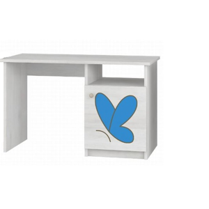 ArtBoo Písací stôl s motýľom BOO: Modrý