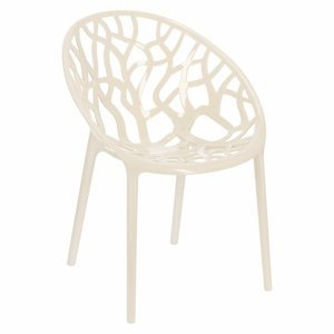 ArtD Jedálenská stolička Coral Farba: Ivory