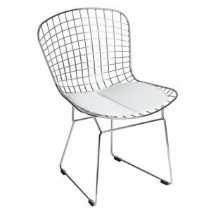 ArtD Jedálenská stolička Harry inšpirovaná Diamond chair Farba: Biela