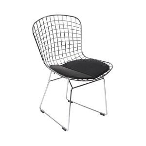 ArtD Jedálenská stolička Harry inšpirovaná Diamond chair Farba: Čierna