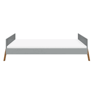 ArtBel Detská posteľ LOTTA | sivá 90 x 200 cm