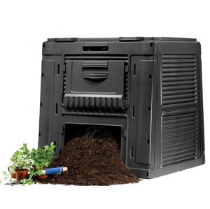 KETER Záhradný E-kompostér bez podstavca | antracit 470L