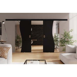 KIER Posuvné dvere FALA DUO | 172 cm Farba: Čierna