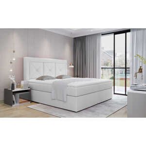 ArtElta Čalúnená manželská posteľ IDRIS | 180 x 200 cm Farebné prevedenie IDRIS: Soft 17