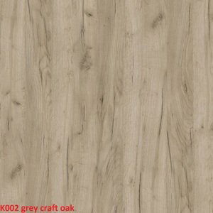 ArtExt Rohová pracovná doska - 38 mm 38 mm: Grey Craft Oak K002 FP