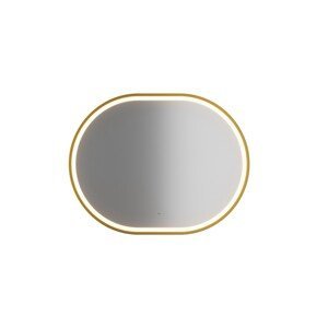 ArtCom LED zrkadlo APOLLO 2 | zlatá 90 x 70 cm