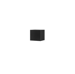 ArtGiB Závesná skrinka CALABRINI C-03 | čierna/čierny lesk